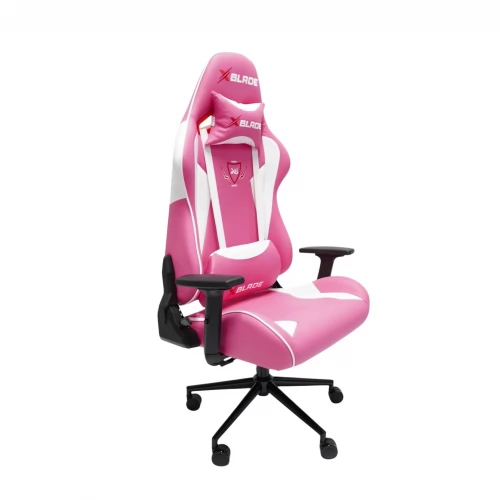 Golden Class Deri Oyuncu Koltuğu (Pembe-Beyaz)